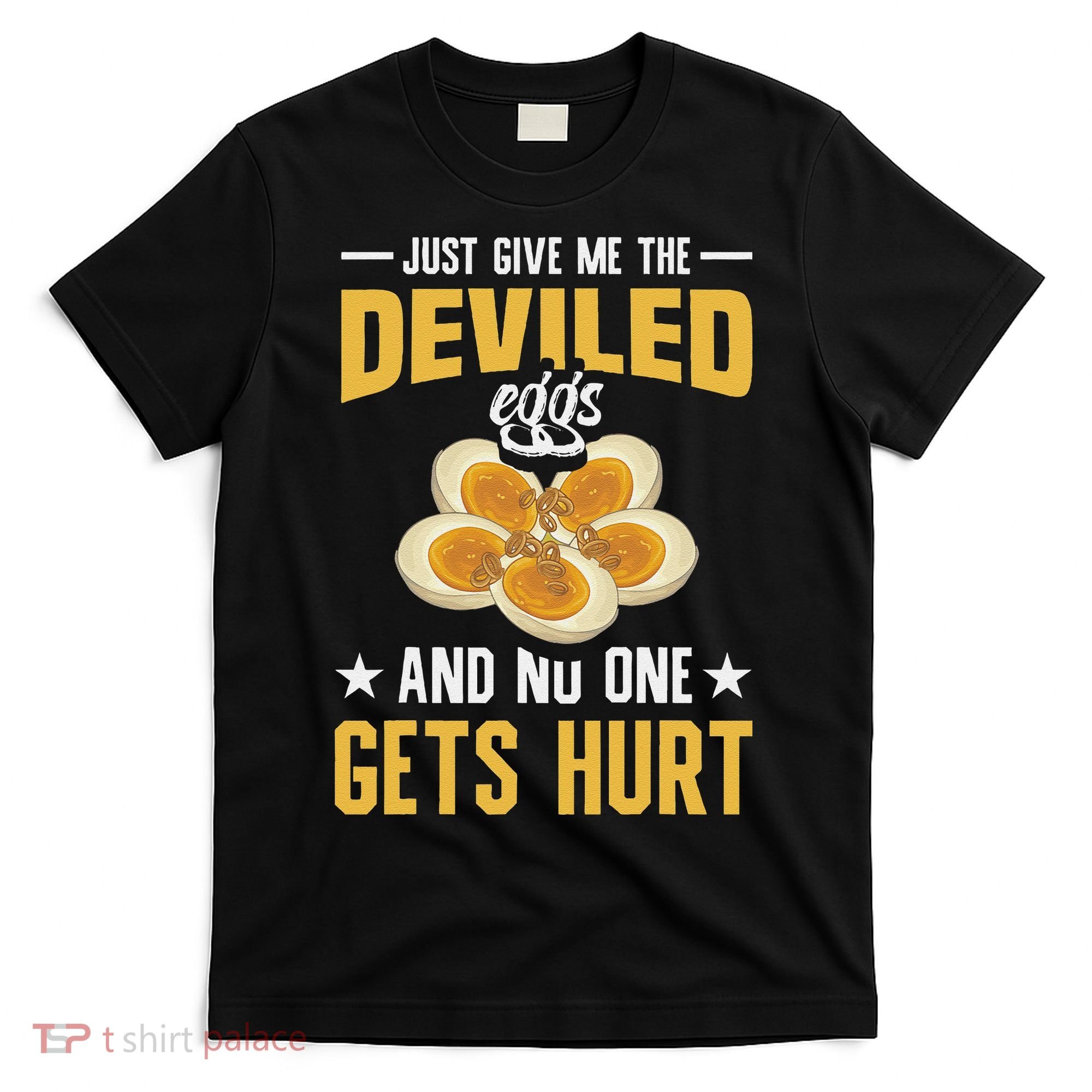 Deviled Eggs Container With Lid Holder Food Deviled Eggs T-Shirt