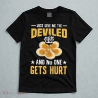 Deviled Eggs Container With Lid Holder Food Deviled Eggs T-Shirt thumb 5