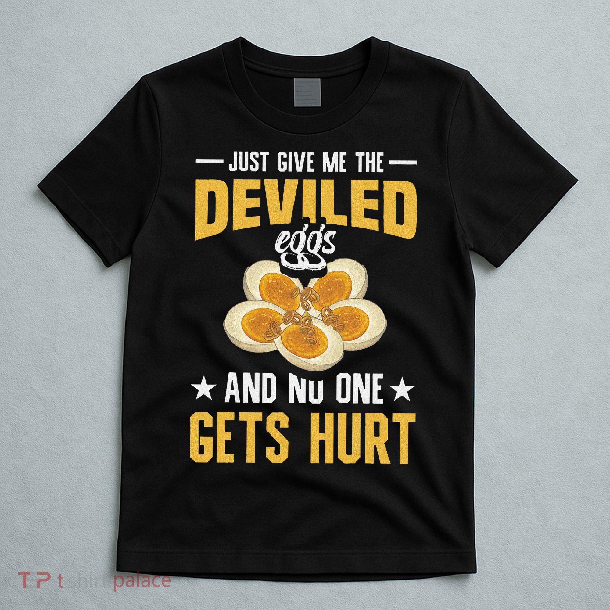 Deviled Eggs Container With Lid Holder Food Deviled Eggs T-Shirt