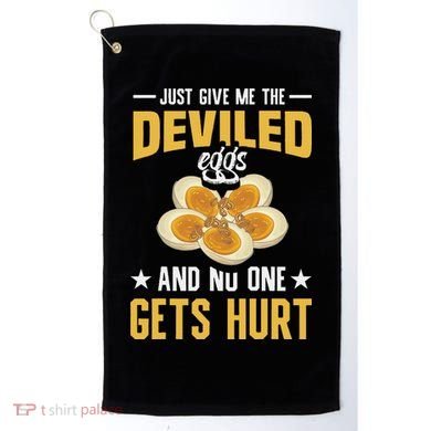 Deviled Eggs Container With Lid Holder Food Deviled Eggs Golf Towel