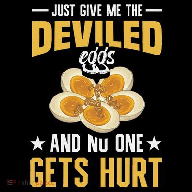 Deviled Eggs Container With Lid Holder Food Deviled Eggs Women's Crop Top Tee