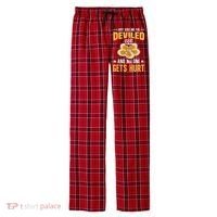 Deviled Eggs Container With Lid Holder Food Deviled Eggs Men's Flannel Plaid Pajama Pants thumb 0