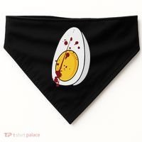 Deviled Egg Costume Halloween Item USA-Made Doggie Bandana thumb 0