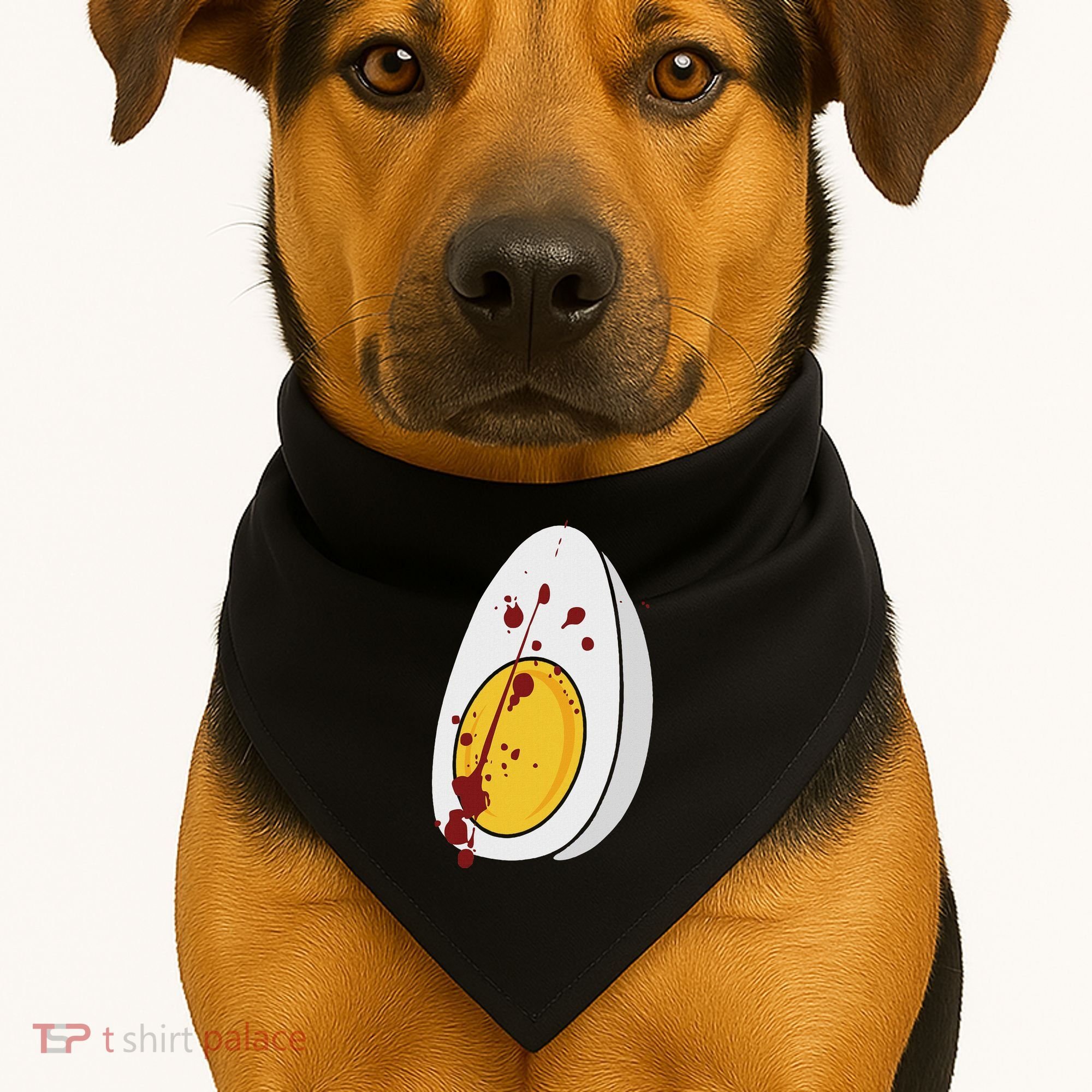 Deviled Egg Costume Halloween Item USA-Made Doggie Bandana