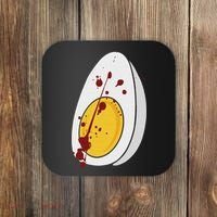 Deviled Egg Costume Halloween Item Coaster thumb 0