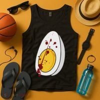 Deviled Egg Costume Halloween Item Tank Top thumb 4