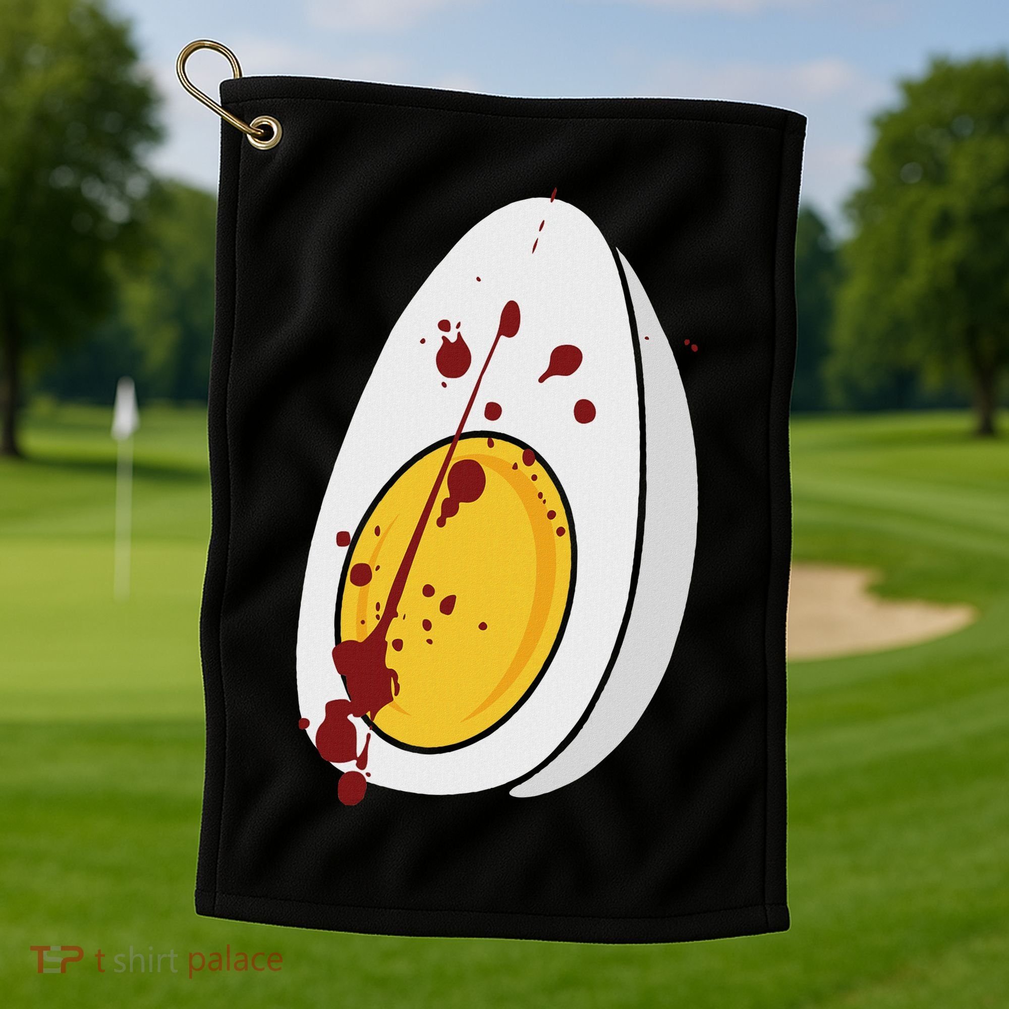 Deviled Egg Costume Halloween Item Golf Towel