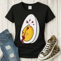 Deviled Egg Costume Halloween Item Women's T-Shirt thumb 3