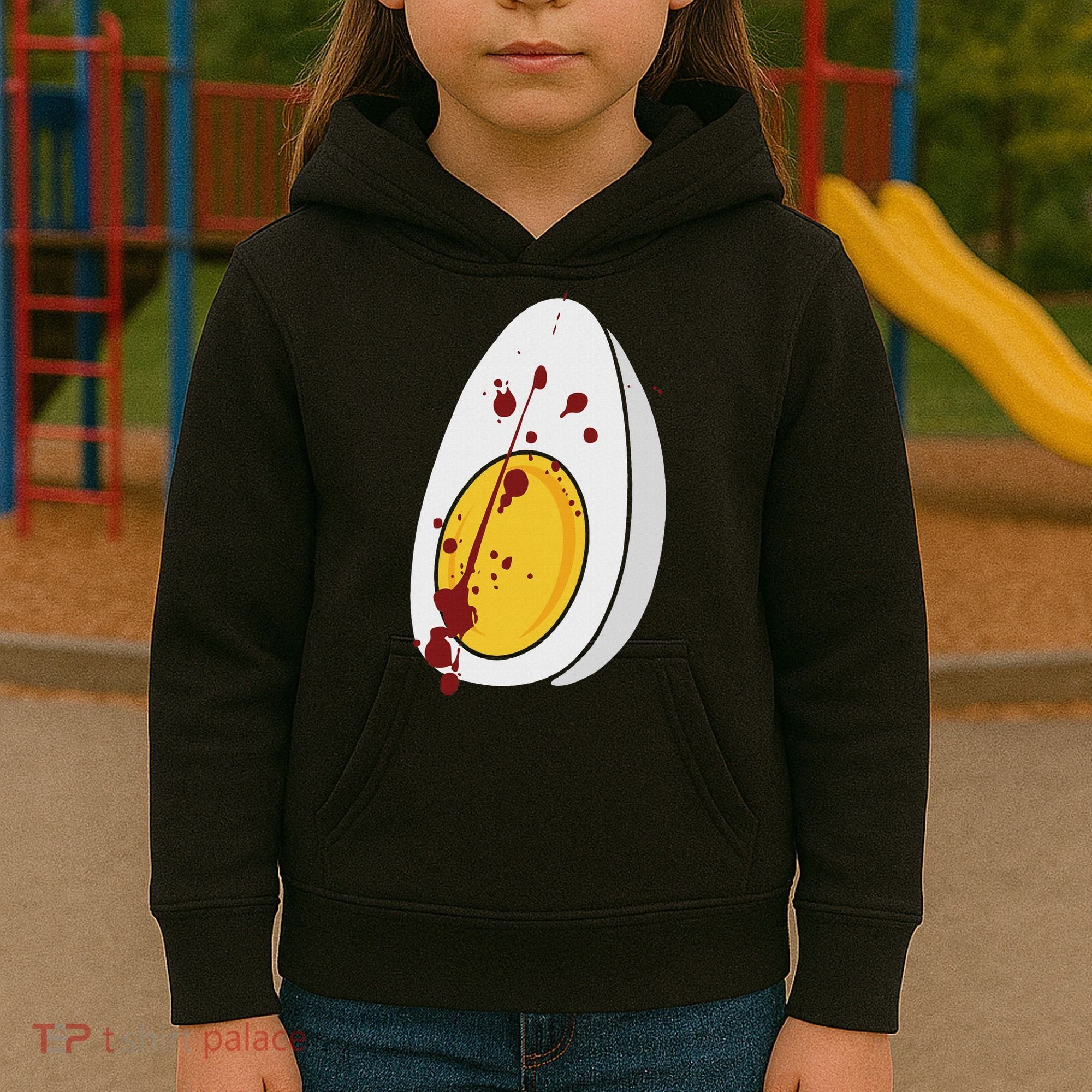 Deviled Egg Costume Halloween Item Kids Hoodie