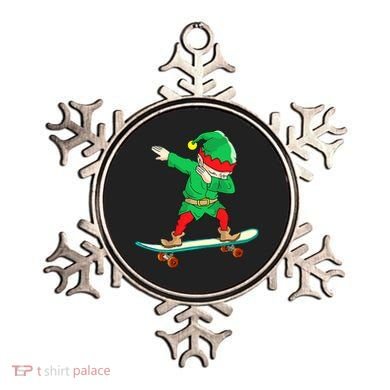Dabbing Elf Claus Christmas Tree Lights Boys Dab Xmas Ornament