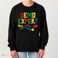 Demo Expert Cool Building Blocks Toy Brick Builder Women's Sweatshirt thumb 0