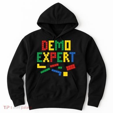 Demo Expert Cool Building Blocks Toy Brick Builder Hoodie