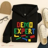 Demo Expert Cool Building Blocks Toy Brick Builder Hoodie thumb 4