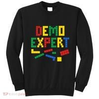Demo Expert Cool Building Blocks Toy Brick Builder Sweatshirt thumb 0