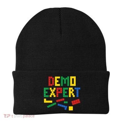 Demo Expert Cool Building Blocks Toy Brick Builder Beanie