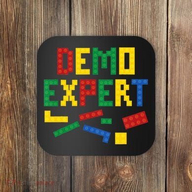 Demo Expert Cool Building Blocks Toy Brick Builder Coaster