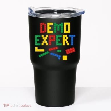Demo Expert Cool Building Blocks Toy Brick Builder Tumbler