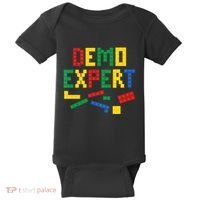 Demo Expert Cool Building Blocks Toy Brick Builder Baby Bodysuit thumb 0