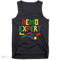 Demo Expert Cool Building Blocks Toy Brick Builder Tank Top thumb 0