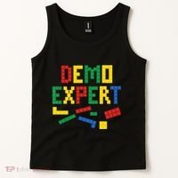 Demo Expert Cool Building Blocks Toy Brick Builder Tank Top thumb 2