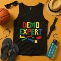 Demo Expert Cool Building Blocks Toy Brick Builder Tank Top thumb 4