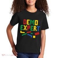 Demo Expert Cool Building Blocks Toy Brick Builder Kids T-Shirt thumb 2