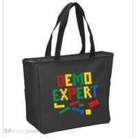 Demo Expert Cool Building Blocks Toy Brick Builder Tote Bag thumb 2