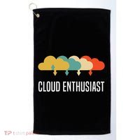 Devops Engineer Cloud Computing Cloud Enthusiast Golf Towel thumb 0