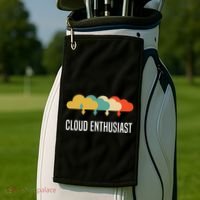 Devops Engineer Cloud Computing Cloud Enthusiast Golf Towel thumb 2