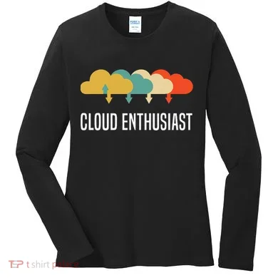 Devops Engineer Cloud Computing Cloud Enthusiast Women's Long Sleeve Shirt