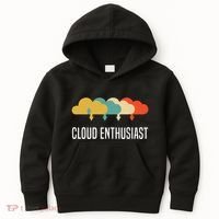 Devops Engineer Cloud Computing Cloud Enthusiast Kids Hoodie thumb 0