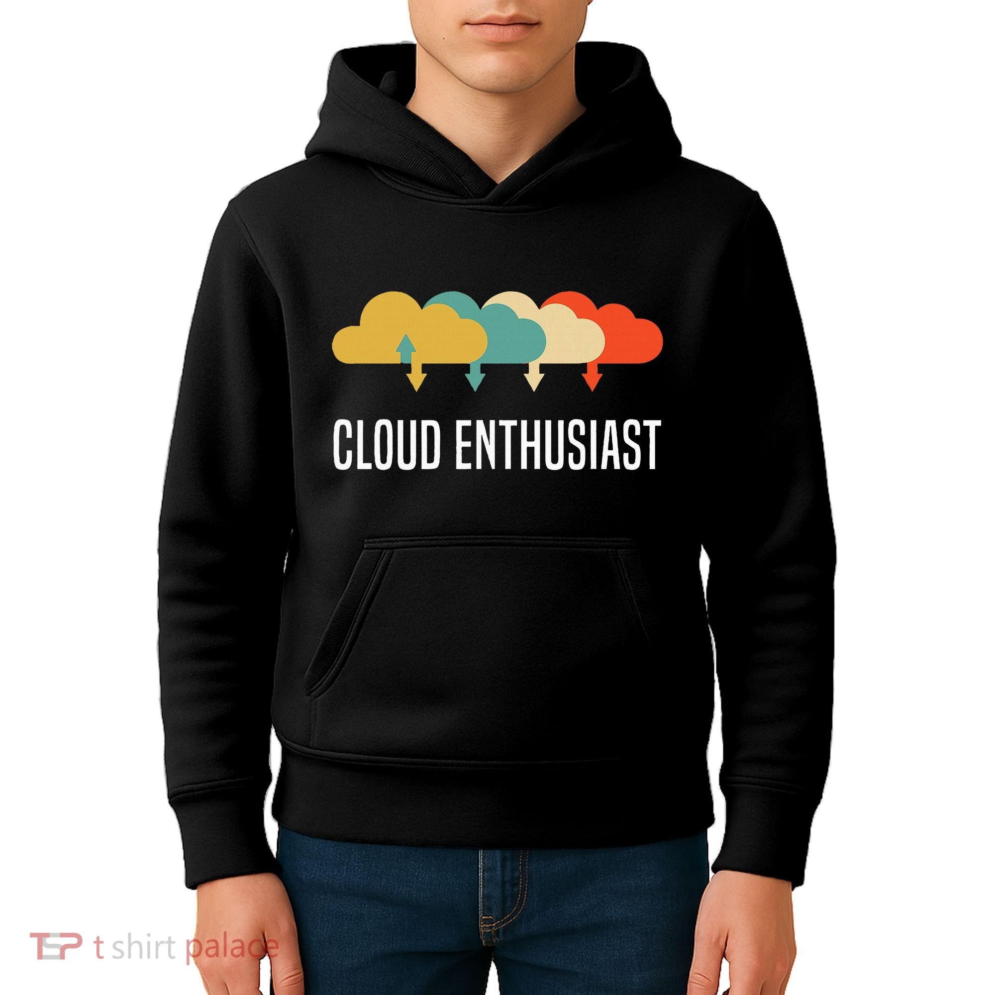 Devops Engineer Cloud Computing Cloud Enthusiast Kids Hoodie