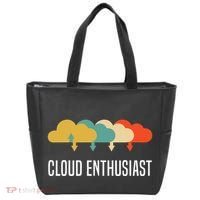 Devops Engineer Cloud Computing Cloud Enthusiast Tote Bag thumb 0