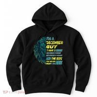 December Birthday Guy Has 3 Sides Sweet Funny Crazy  Hoodie thumb 0
