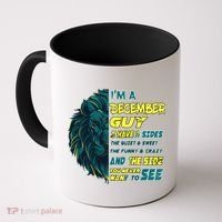 December Birthday Guy Has 3 Sides Sweet Funny Crazy  Coffee Mug thumb 0