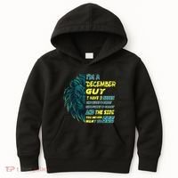 December Birthday Guy Has 3 Sides Sweet Funny Crazy  Kids Hoodie thumb 0