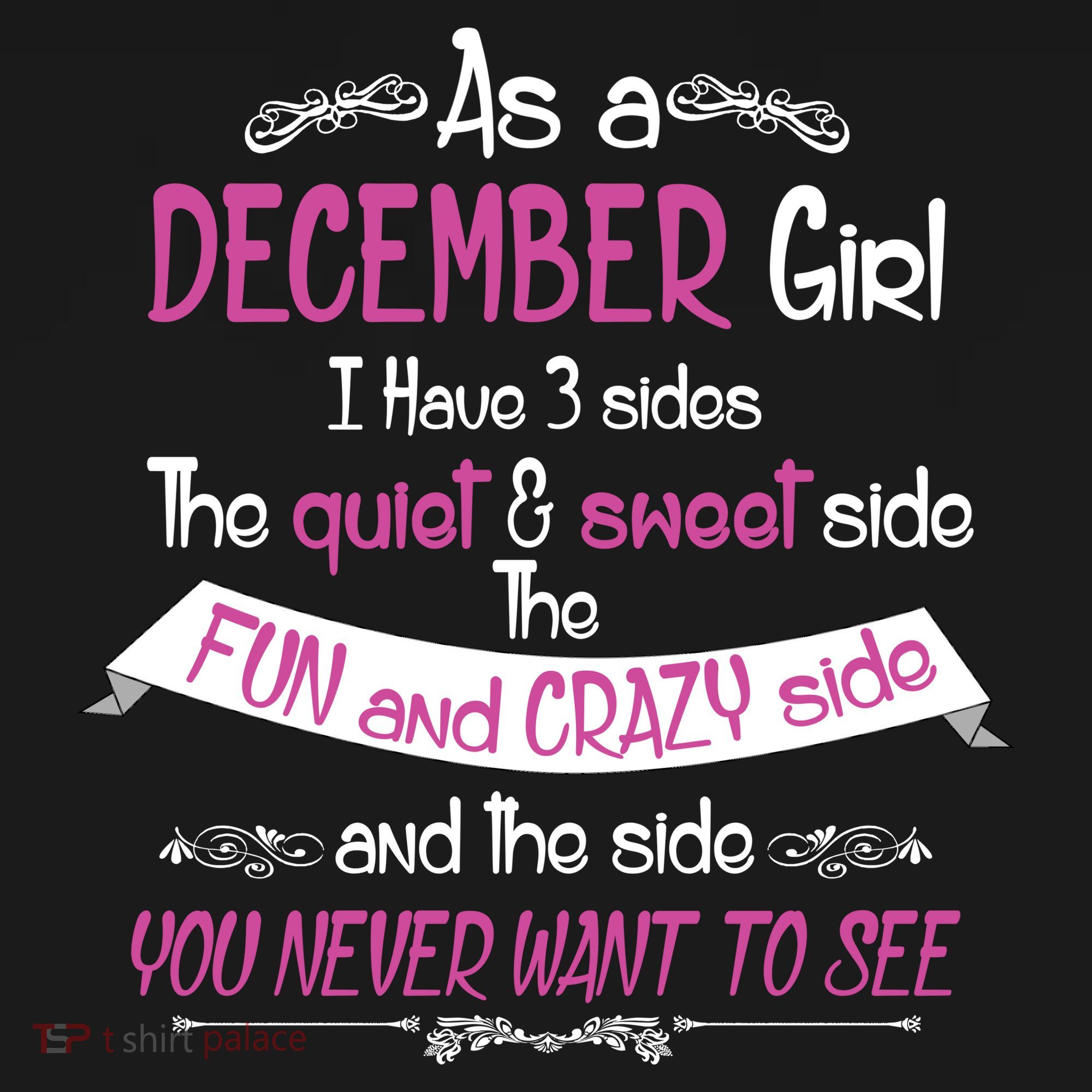 December Girl Sweet But Crazy Funny Birthday Women's Tank Top