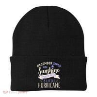 December Girls Are Sunshine Mixed With Hurricane Beanie thumb 0