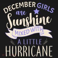 December Girls Are Sunshine Mixed With Hurricane Visor thumb 3