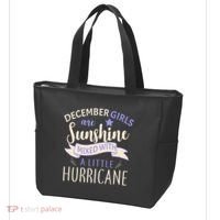 December Girls Are Sunshine Mixed With Hurricane Tote Bag thumb 3