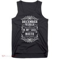 December Woman Funny Birthday Tank Top thumb 0