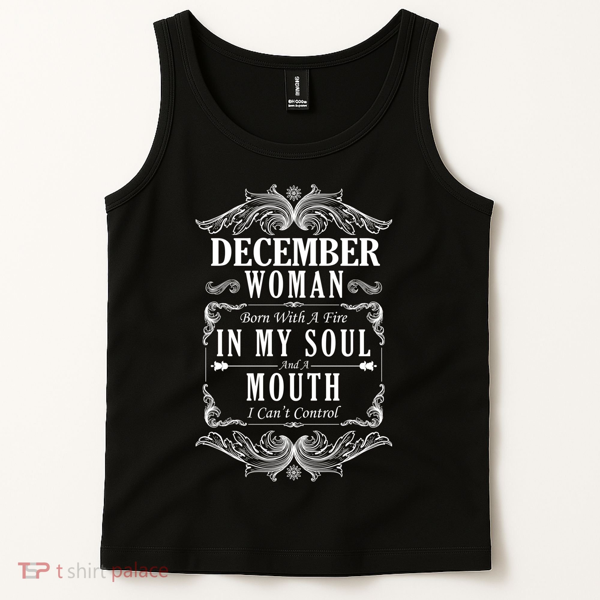 December Woman Funny Birthday Tank Top