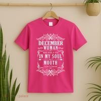 December Woman Funny Birthday T-Shirt thumb 2