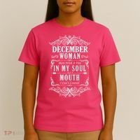December Woman Funny Birthday T-Shirt thumb 4