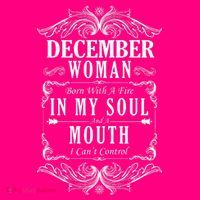 December Woman Funny Birthday Coaster thumb 2