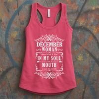 December Woman Funny Birthday Women's Tank Top thumb 3