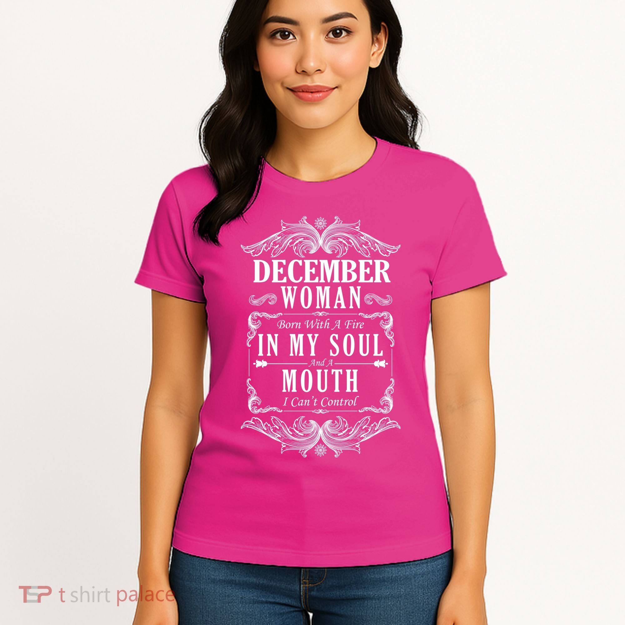 December Woman Funny Birthday Women's T-Shirt