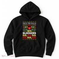 Deck The Halls With Beta Blockers Olol Hoodie thumb 0