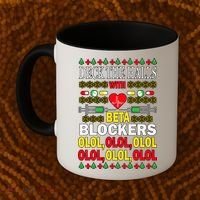 Deck The Halls With Beta Blockers Olol Coffee Mug thumb 2