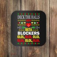 Deck The Halls With Beta Blockers Olol Coaster thumb 0
